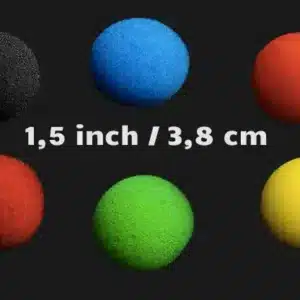 sponge balls 1,5 inch