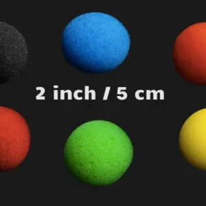 sponge balls 2 inch