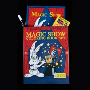 Magic Show Coloring Book DELUXE SET (4 way)