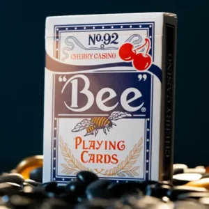 Limited Bee X Cherry Blue Playing Cards