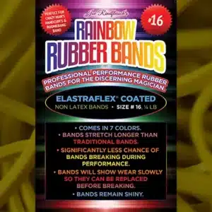 Rainbow Rubber Bands Yellow